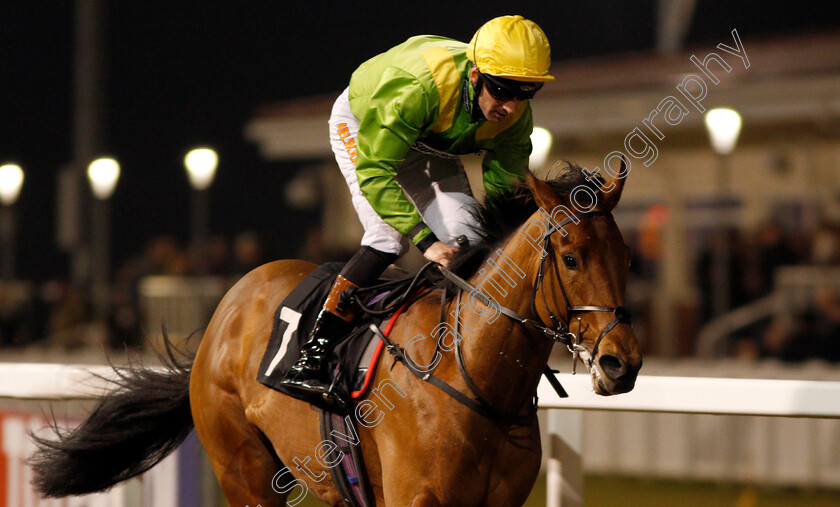 Swissal-0007 
 SWISSAL (Dougie Costello) wins The Bet toteexacta At betfred.com Nursery Chelmsford 1 Feb 2017 - Pic Steven Cargill / Racingfotos.com