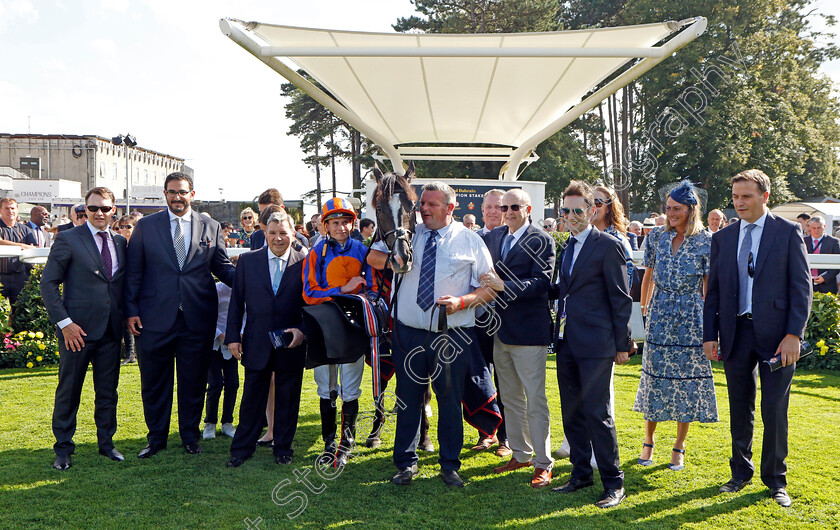 Auguste-Rodin-0012 
 AUGUSTE RODIN (Ryan Moore) after The Royal Bahrain Irish Champion Stakes
Leopardstown 9 Sep 2023 - Pic Steven Cargill / Racingfotos.com