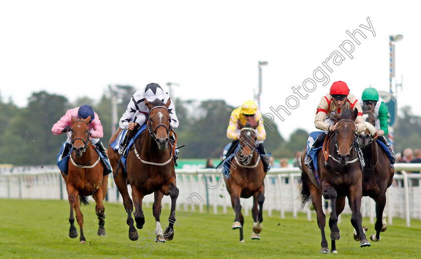 Mersea-0002 
 MERSEA (left, Sam James) beats YOUR SPIRIT (right) in The No.1 York By Guesthouse Hotels British EBF Fillies Novice Stakes
York 10 Jun 2022 - Pic Steven Cargill / Racingfotos.com