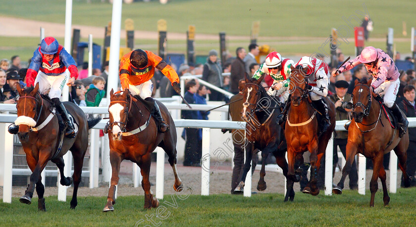 Speedo-Boy-0001 
 SPEEDO BOY (2nd left, Tom O'Brien) beats MAHLERVOUS (left) in The BetVictor Intermediate Handicap Hurdle
Cheltenham 17 Nov 2018 - Pic Steven Cargill / Racingfotos.com