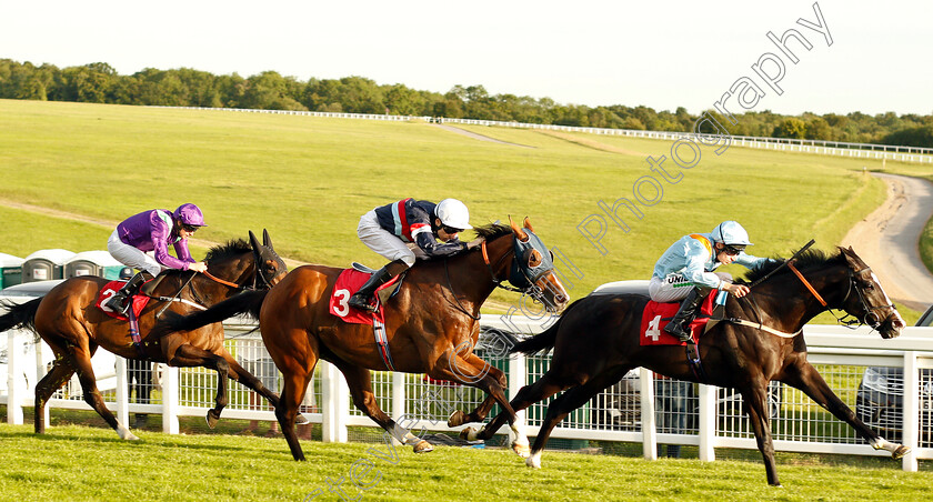 Revich-0003 
 REVICH (Luke Morris) beats SIR BUSKER (centre) in The Racing Welfare For All Racing's Workforce Handicap
Epsom 4 Jul 2019 - Pic Steven Cargill / Racingfotos.com