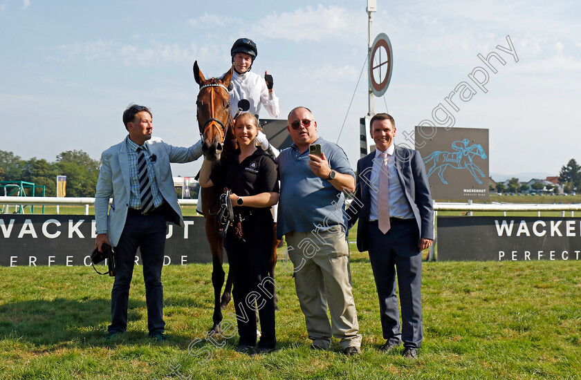 Tiffany-0016 
 TIFFANY (Luke Morris) winner of The T. Von Zastrow Stutenpreis (Group 2)
Baden-Baden 31 Aug 2024 - Pic Steven Cargill / Racingfotos.com