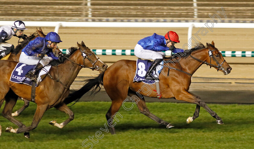 Mawj-0006 
 MAWJ (right, Pat Cosgrave) beats DREAM OF LOVE (left) in The Jumeirah Fillies Classic
Meydan 27 Jan 2023 - Pic Steven Cargill / Racingfotos.com