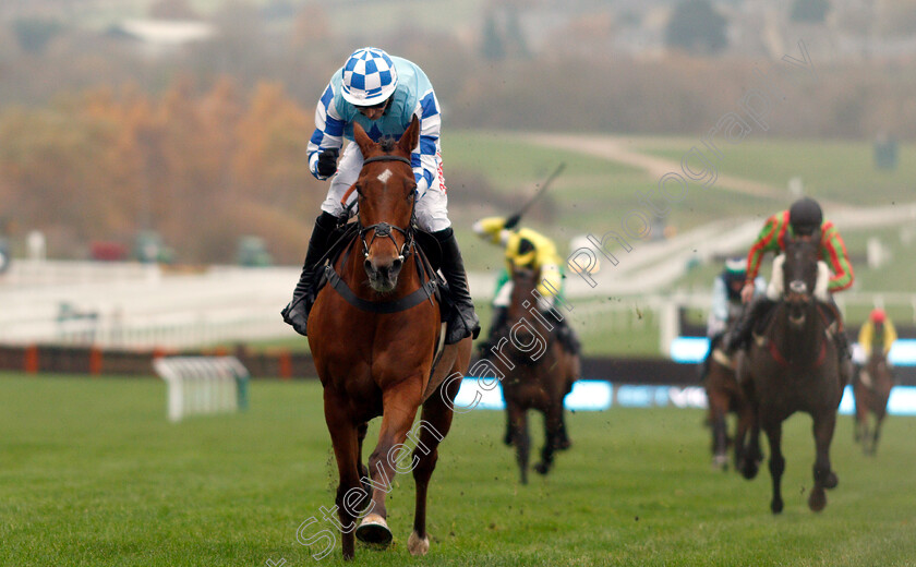 Bun-Doran-0005 
 BUN DORAN (Paddy Brennan) wins The BetVictor Handicap Chase
Cheltenham 16 Nov 2018 - Pic Steven Cargill / Racingfotos.com