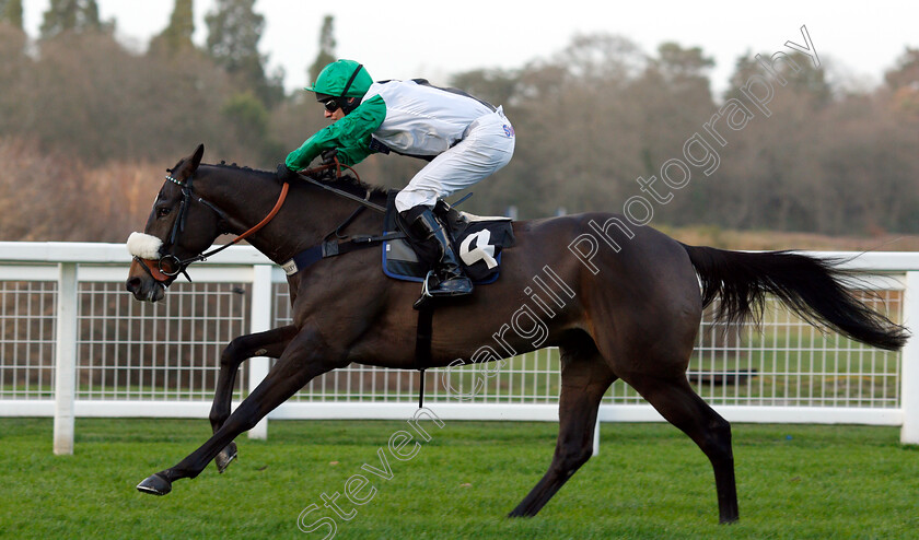 Vinndication-0008 
 VINNDICATION (David Bass) wins The Noel Novices Chase
Ascot 21 Dec 2018 - Pic Steven Cargill / Racingfotos.com