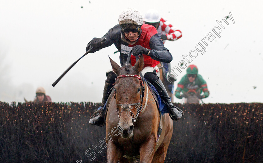 Tiquer-0005 
 TIQUER (Paddy Brennan) wins The The Smart Money's On Coral Handicap Chase
Chepstow 27 Dec 2019 - Pic Steven Cargill / Racingfotos.com