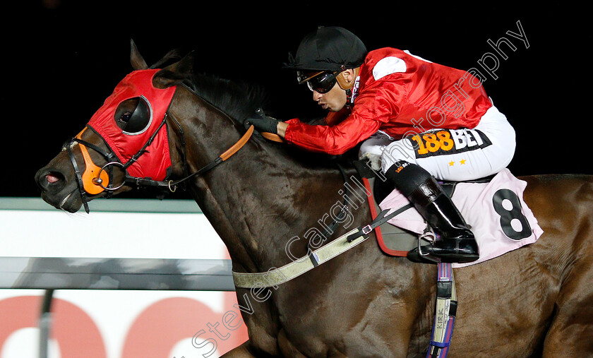 Harbour-Approach-0004 
 HARBOUR APPROACH (Silvestre De Sousa) wins The 100% Profit Boost At 32redsport.com Handicap
Kempton 18 Sep 2018 - Pic Steven Cargill / Racingfotos.com