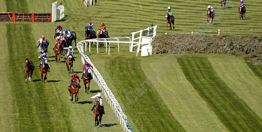 Livelovelaugh-0007 
 LIVELOUVELAUGH (Patrick Mullins) wins The Randox Topham Handicap Chase
Aintree 9 Apr 2021 - Pic Steven Cargill / Racingfotos.com