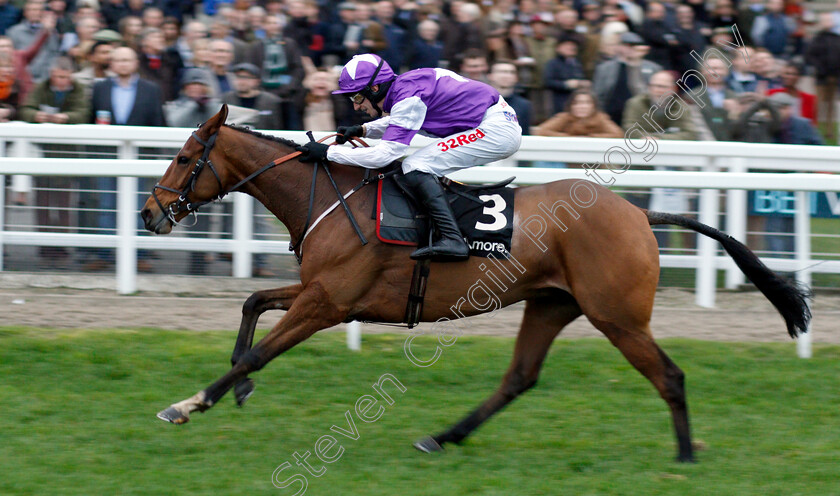 Coolanly-0004 
 COOLANLY (Paddy Brennan) wins The Ballymore Novices Hurdle
Cheltenham 16 Nov 2018 - Pic Steven Cargill / Racingfotos.com