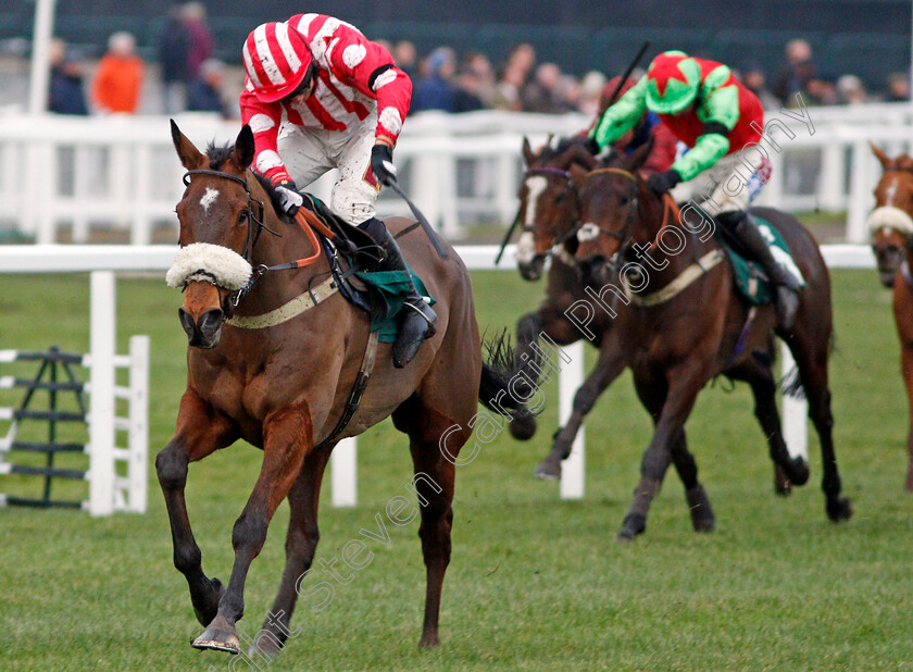 Remiluc-0003 
 REMILUC (Harry Reed) wins The Steel Plate And Sections Handicap Hurdle Cheltenham 27 Jan 2018 - Pic Steven Cargill / Racingfotos.com