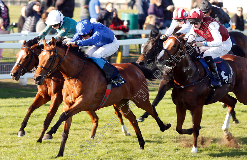 Nashirah-0003 
 NASHIRAH (William Buick) wins The British European Breeders Fund EBF Fillies Novice Stakes
Yarmouth 23 Oct 2018 - Pic Steven Cargill / Racingfotos.com