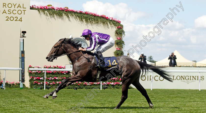 Bedtime-Story-0001 
 BEDTIME STORY (Ryan Moore) wins The Chesham Stakes
Royal Ascot 22 Jun 2024 - Pic Steven Cargill / Racingfotos.com