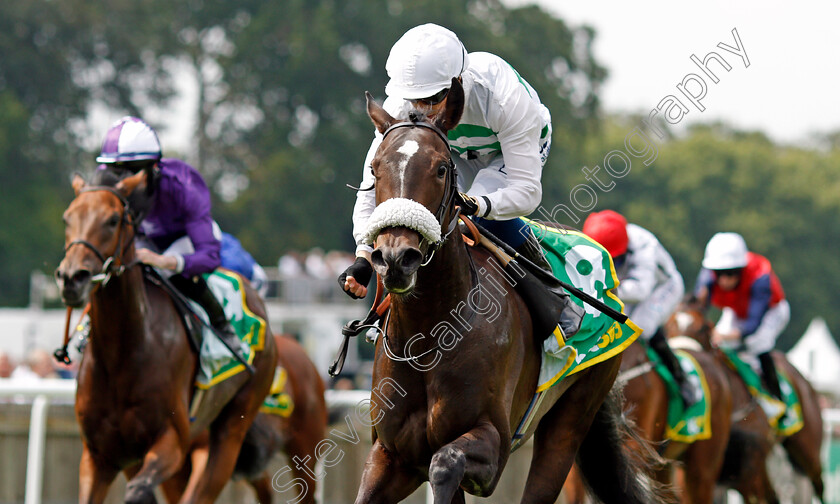 Sandrine-0006 
 SANDRINE (David Probert) wins The Duchess Of Cambridge Stakes
Newmarket 9 Jul 2021 - Pic Steven Cargill / Racingfotos.com