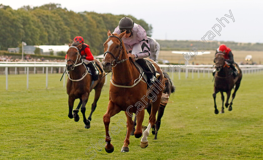 Dutch-Decoy-0003 
 DUTCH DECOY (Oliver Stammers) wins The Watch On Racing TV Handicap
Newmarket 22 Jul 2022 - Pic Steven Cargill / Racingfotos.com