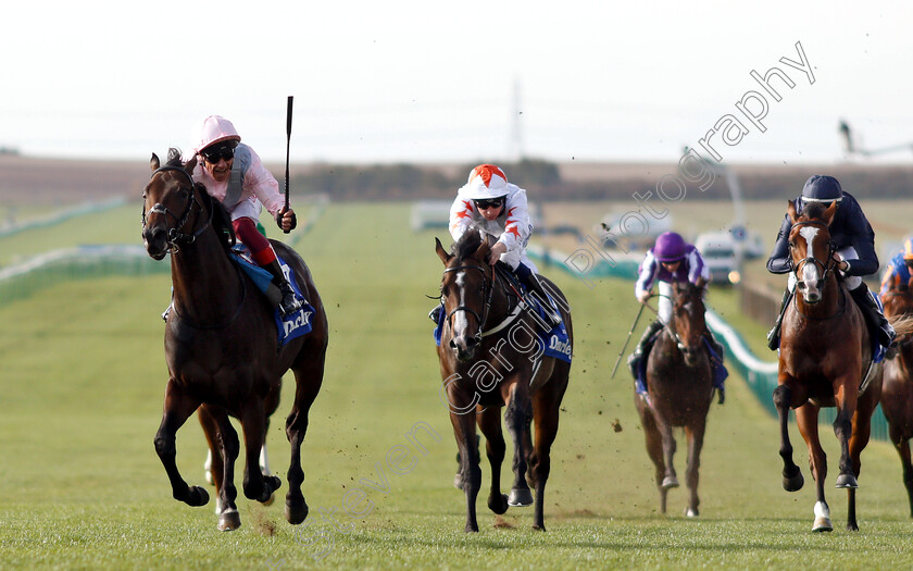 Too-Darn-Hot-0006 
 TOO DARN HOT (Frankie Dettori) wins The Darley Dewhurst Stakes
Newmarket 13 Oct 2018 - Pic Steven Cargill / Racingfotos.com