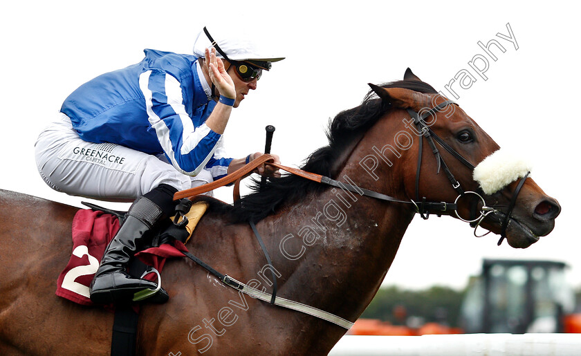 Hello-Youmzain-0010 
 HELLO YOUMZAIN (Kevin Stott) wins The Armstrong Aggregates Sandy Lane Stakes
Haydock 25 May 2019 - Pic Steven Cargill / Racingfotos.com