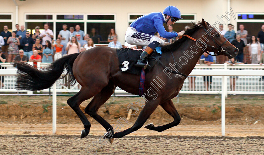 Piece-Of-History-0005 
 PIECE OF HISTORY (David Egan) wins The Hills Prospect Simply The Best Novice Stakes
Chelmsford 24 Jul 2018 - Pic Steven Cargill / Racingfotos.com