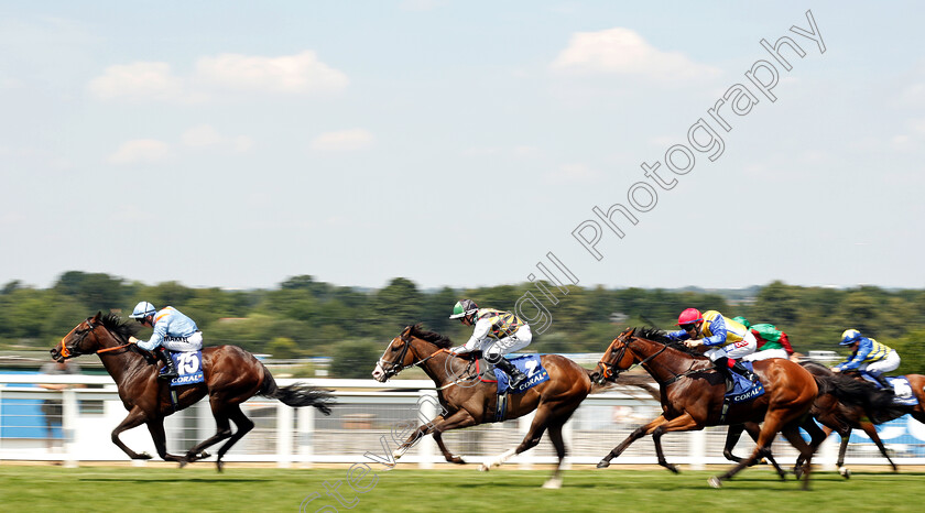 Tigre-Du-Terre-0003 
 TIGRE DU TERRE (Tom Marquand) beats ESCOBAR (2nd left) in The Coral Challenge Handicap
Sandown 7 Jul 2018 - Pic Steven Cargill / Racingfotos.com