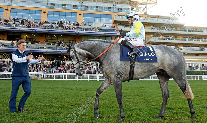 Charyn-0011 
 CHARYN (Silvestre de Sousa) winner of The Queen Elizabeth II Stakes
Ascot 19 Oct 2024 - Pic Steven Cargill / Racingfotos.com