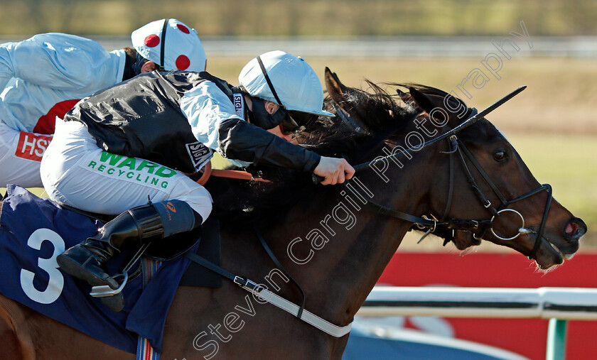 Byford-0005 
 BYFORD (Jason Hart) wins The Betway Handicap
Lingfield 26 Feb 2021 - Pic Steven Cargill / Racingfotos.com