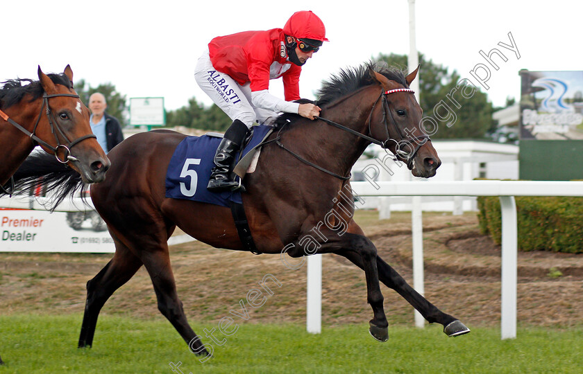 Sugauli-0004 
 SUGAULI (Dane O'Neill) wins The Sky Sports Racing Sky 415 Novice Auction Stakes
Yarmouth 28 Jul 2020 - Pic Steven Cargill / Racingfotos.com