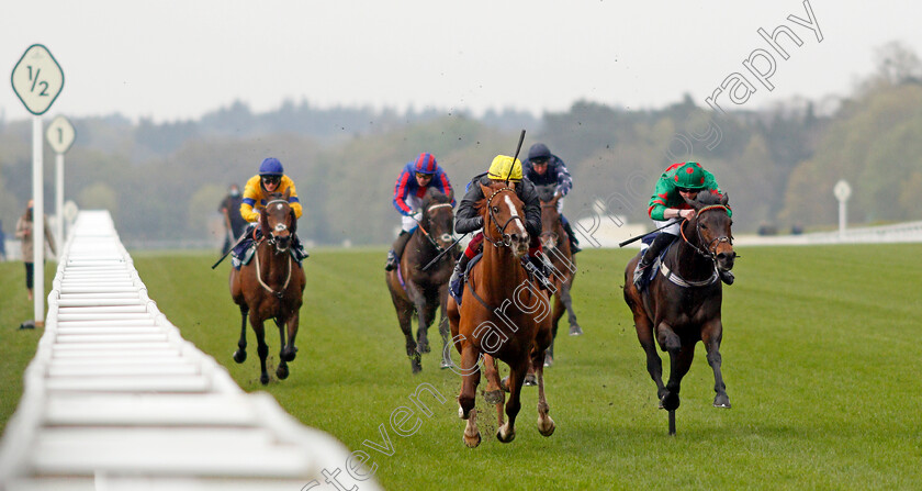 Stradivarius-0007 
 STRADIVARIUS (centre, Frankie Dettori) beats OCEAN WIND (right) in The Longines Sagaro Stakes
Ascot 28 Apr 2021 - Pic Steven Cargill / Racingfotos.com