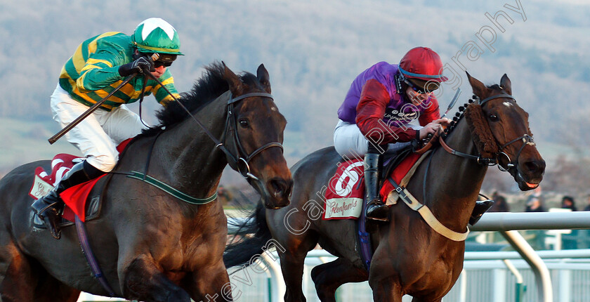 Fact-Of-The-Matter-0006 
 FACT OF THE MATTER (right, Gavin Sheehan) beats MY HOMETOWN (left) in The Glenfarclas Cross Country Handicap Chase
Cheltenham 14 Dec 2018 - Pic Steven Cargill / Racingfotos.com