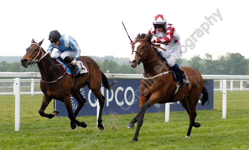 Enigmatic-0002 
 ENIGMATIC (right, Darragh Keenan) beats AMBIENT (left) in The Manny Mercer Apprentice Handicap
Ascot 1 May 2019 - Pic Steven Cargill / Racingfotos.com