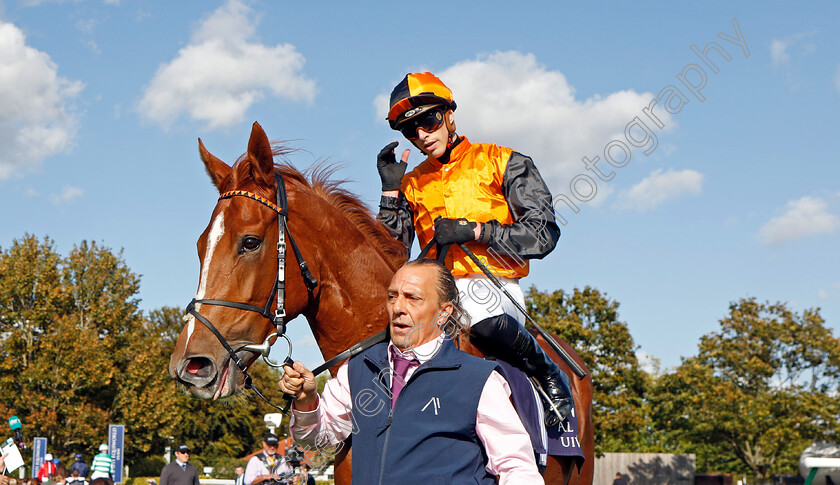 Carla s-Way-0013 
 CARLA'S WAY (James Doyle) winner of The Al Basti Equiworld Dubai Rockfel Stakes
Newmarket 29 Sep 2023 - Pic Steven Cargill / Racingfotos.com