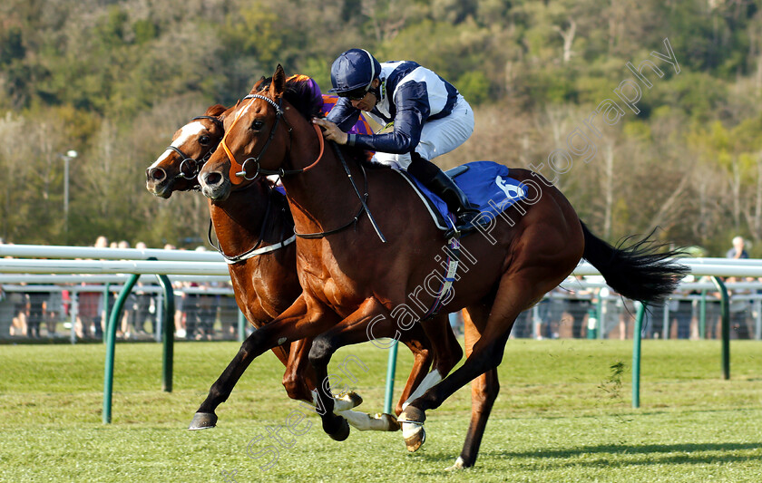 Temple-Of-Heaven-0004 
 TEMPLE OF HEAVEN (right, Sean Levey) beats DYLAN DE VEGA (left) in The Soiza Family Novice Stakes
Nottingham 20 Apr 2019 - Pic Steven Cargill / Racingfotos.com