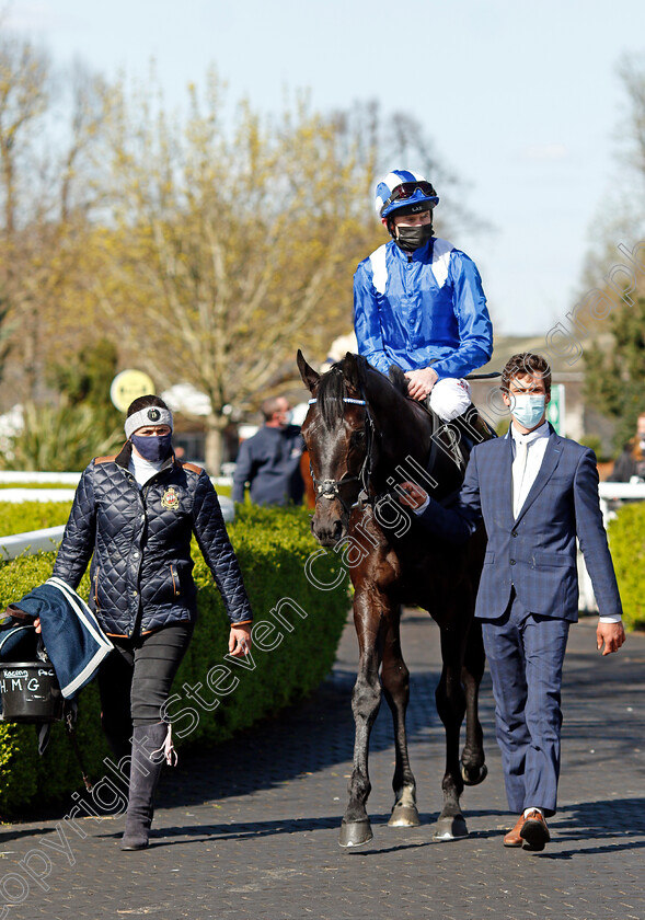 Mostahdaf-0007 
 MOSTAHDAF (Robert Havlin) after The Unibet 3 Uniboosts A Day Conditions Stakes
Kempton 5 Apr 2021 - Pic Steven Cargill / Racingfotos.com