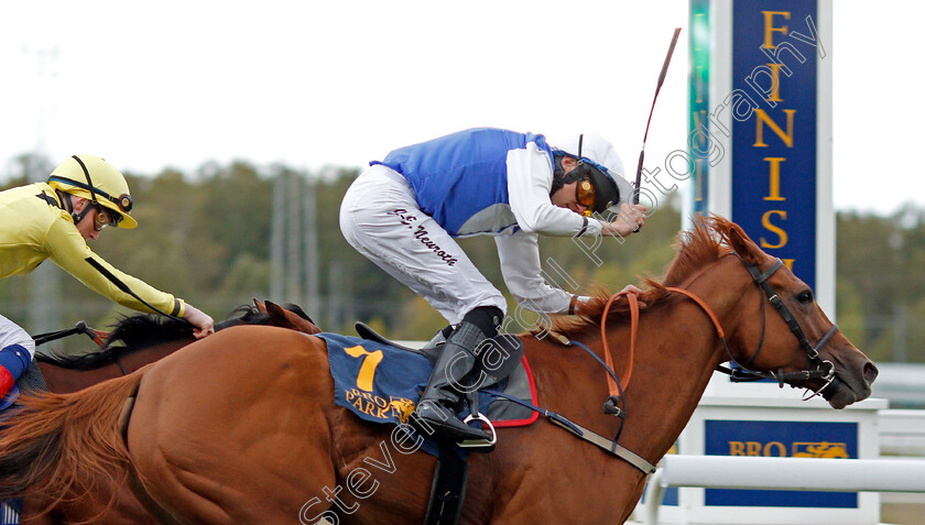 Appelina-0007 
 APPELINA (Jan-Erik Neuroth) wins The Lanwades Stud Stakes
Bro Park, Sweden 22 Sep 2019 - Pic Steven Cargill / Racingfotos.com