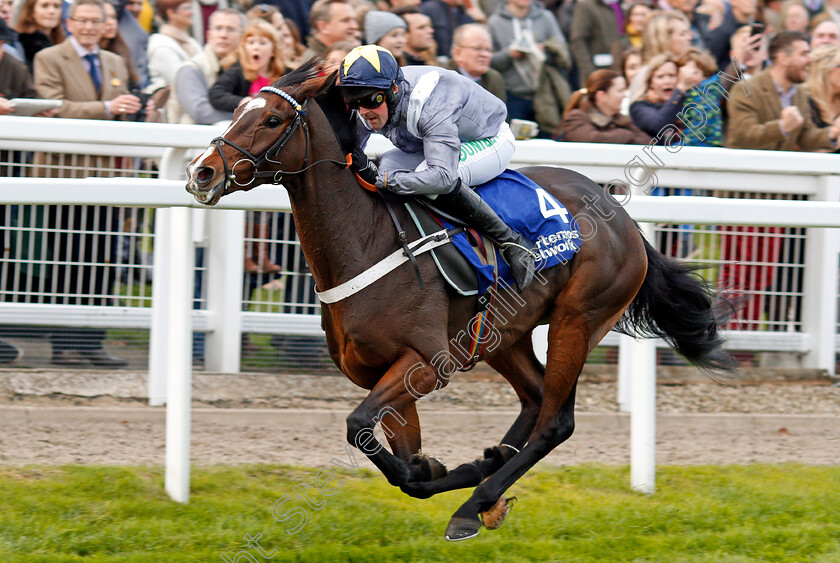 Thomas-Campbell-0004 
 THOMAS CAMPBELL (Nico de Boinville) wins The Pertemps Network Handicap Hurdle Cheltenham 28 Oct 2017 - Pic Steven Cargill / Racingfotos.com