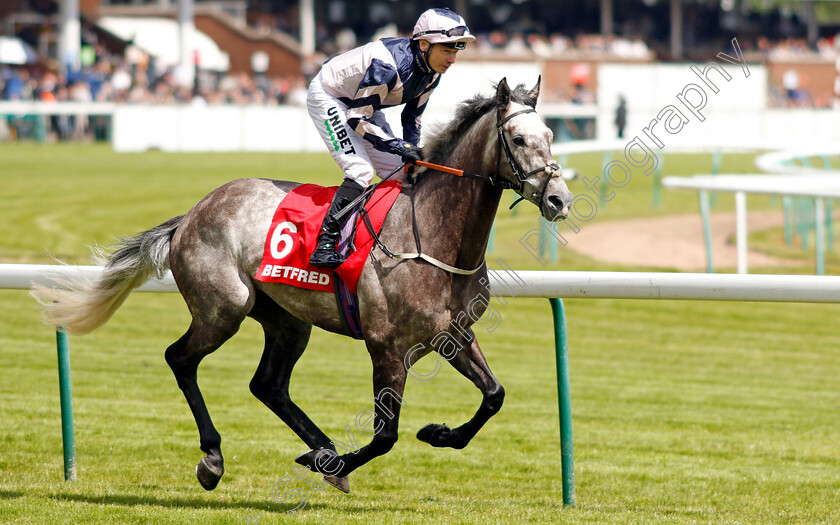 Iron-Lion-0008 
 IRON LION (Jamie Spencer) wins The Betfred Play Fred's £5 Million Handicap
Haydock 8 Jun 2024 - Pic Steven Cargill / Racingfotos.com