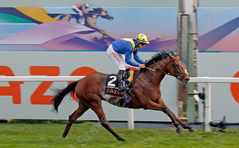 Desert-Crown-0014 
 DESERT CROWN (Richard Kingscote) wins The Cazoo Derby
Epsom 4 Jun 2022 - Pic Steven Cargill / Racingfotos.com