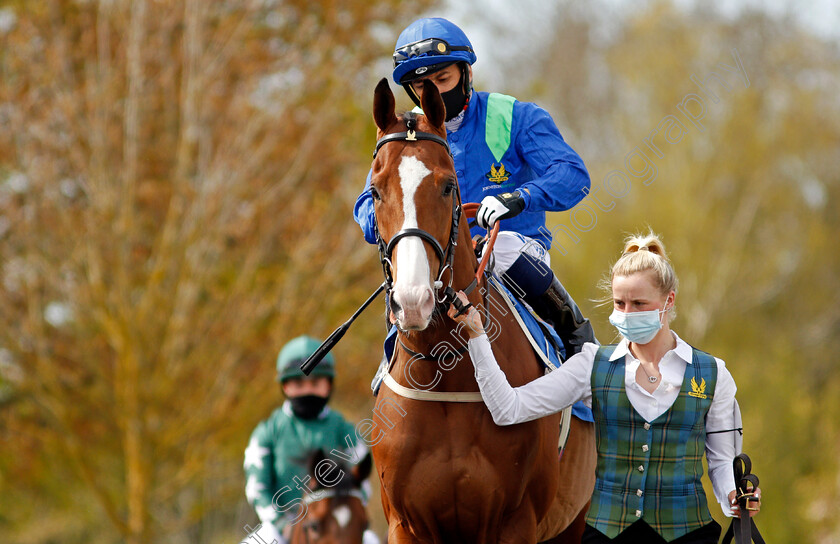 Dancing-King-0002 
 DANCING KING (Silvestre de Sousa) winner of The Bet At Racing TV Handicap
Leicester 24 Apr 2021 - Pic Steven Cargill / Racingfotos.com