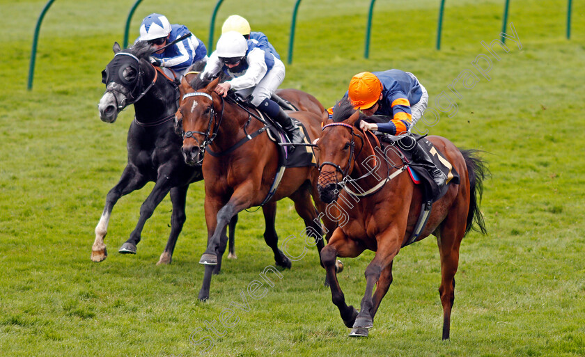 Turntable-0004 
 TURNTABLE (right, Callum Shepherd) beats JEAN BAPTISTE (centre) and FOX POWER (left) in The Back And Lay On Betfair Exchange Handicap
Newmarket 14 May 2021 - Pic Steven Cargill / Racingfotos.com