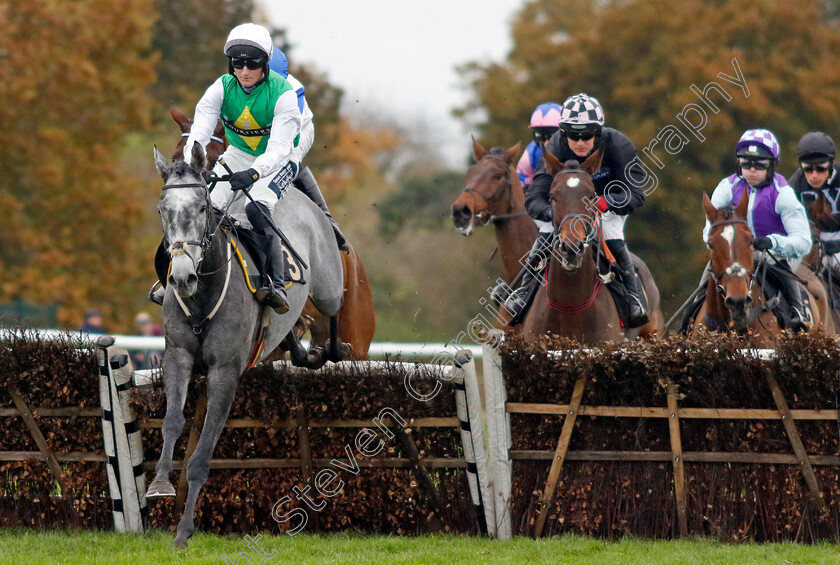 Push-The-Button-0003 
 PUSH THE BUTTON (Finn Lambert) wins The Olly Murphy Racing Novices Hurdle
Warwick 22 Nov 2023 - Pic Steven Cargill / Racingfotos.com