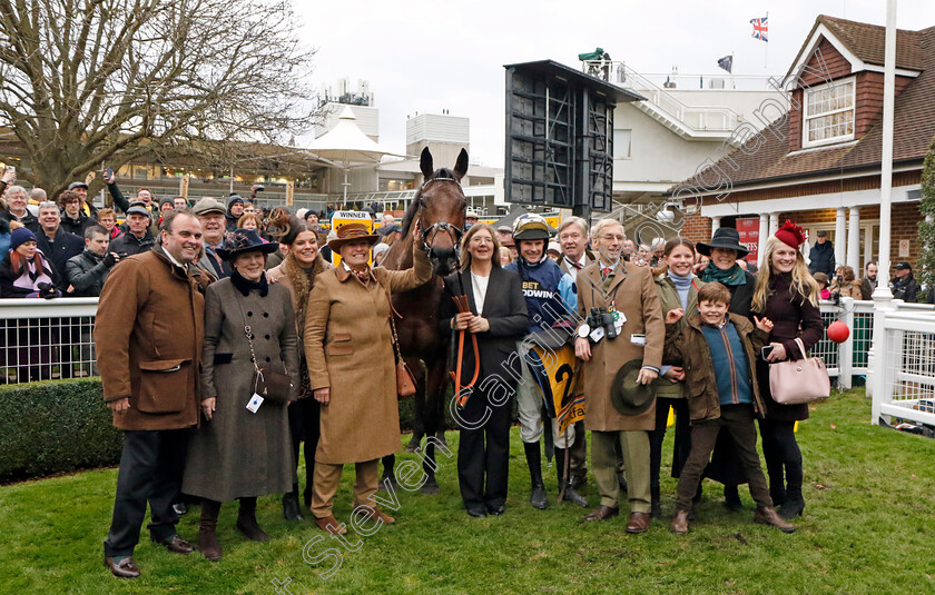 Edwardstone-0014 
 EDWARDSTONE (Tom Cannon) after The Betfair Tingle Creek Chase
Sandown 3 Dec 2022 - Pic Steven Cargill / Racingfotos.com