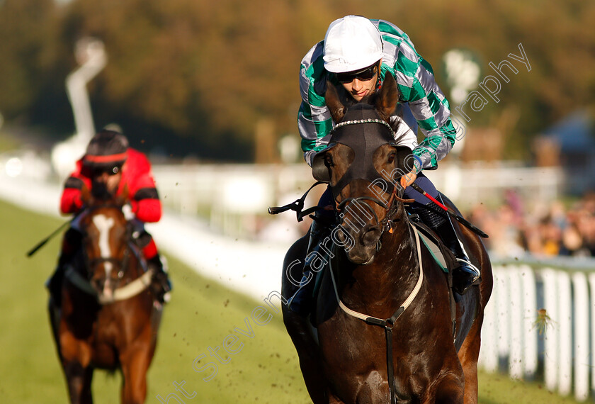 Captain-Lars-0004 
 CAPTAIN LARS (Pierre-Louis Jamin) wins The Heineken UK Apprentice Handicap
Goodwood 26 Sep 2018 - Pic Steven Cargill / Racingfotos.com