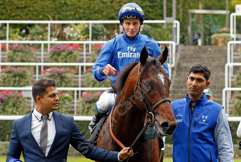 Blue-Point-0005 
 BLUE POINT (William Buick) after The John Guest Bengough Stakes Ascot 7 Oct 2017 - Pic Steven Cargill / Racingfotos.com