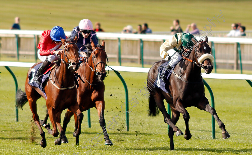 Toy-Theatre-0001 
 TOY THEATRE (right, Silvestre De Sousa) beats PARLANCE (left) in The Swynford Manor Wedding Venue Fillies Handicap Newmarket 28 Sep 2017 - Pic Steven Cargill / Racingfotos.com