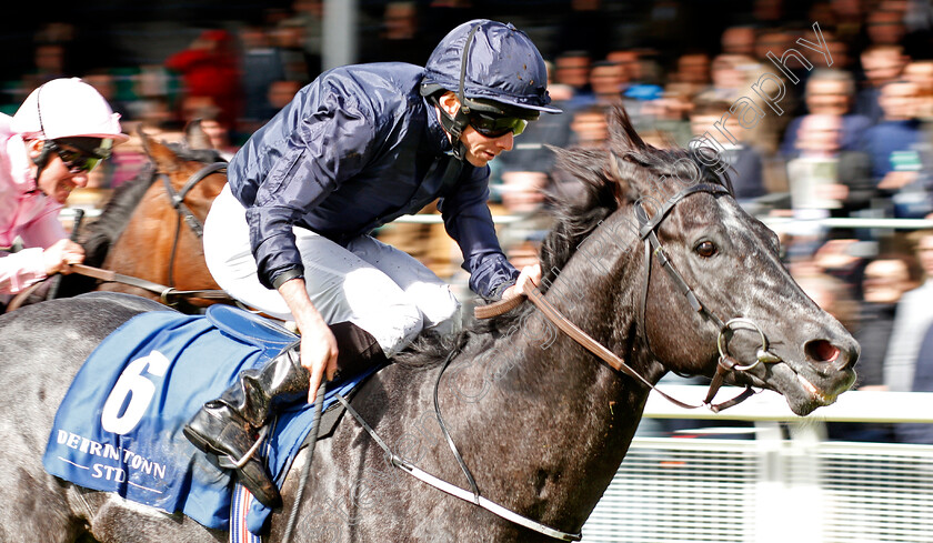 Caravaggio-0003 
 CARAVAGGIO (Ryan Moore) wins The Derrinstown Stud Flying Five Stakes Curragh 10 Sep 2017 - Pic Steven Cargill / Racingfotos.com