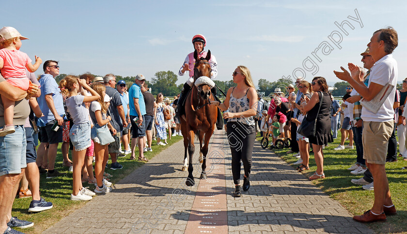 Topanga-0016 
 TOPANGA (Adrie de Vries) winner of The Wackenhut Fillies Cup (Listed Race)
Baden-Baden 31 Aug 2024 - Pic Steven Cargill / Racingfotos.com