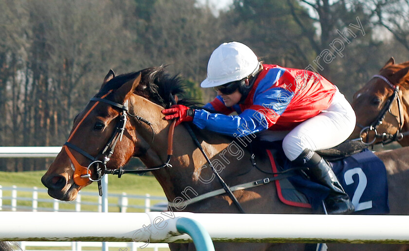 Beau-Geste-0001 
 BEAU GESTE (Molly Gunn) wins The Spreadex Sports First Goalscorer Insurance Classified Stakes
Lingfield 21 Jan 2023 - Pic Steven Cargill / Racingfotos.com