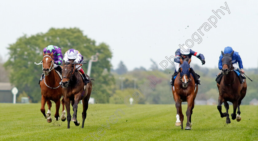 New-Mandate-0003 
 NEW MANDATE (2nd left, Frankie Dettori) beats SIR BUSKER (2nd right) VALIANT PRINCE (right) and INTELLOGENT (left) in The Paradise Stakes
Ascot 27 Apr 2022 - Pic Steven Cargill / Racingfotos.com