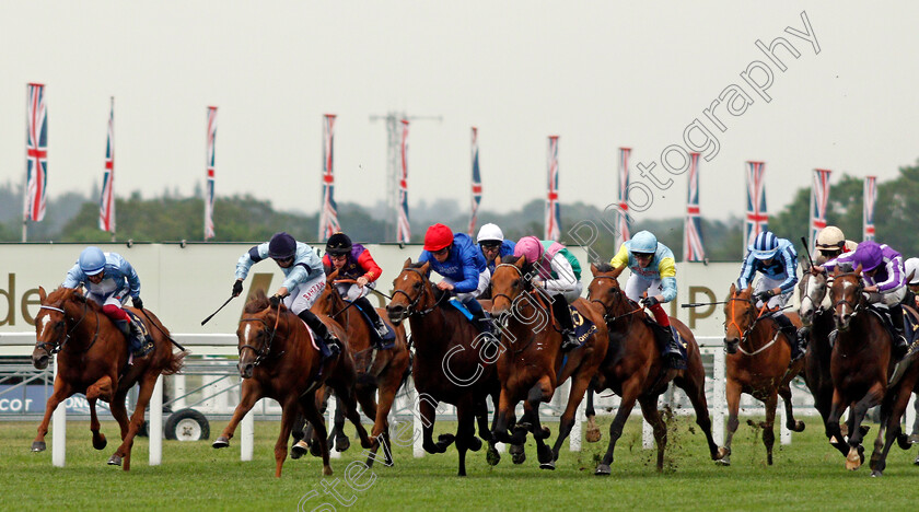 Surefire-0002 
 PARACHUTE (2nd left, Tom Marquand) with SUREFIRE (pink cap, Hector Crouch)
Royal Ascot 17 Jun 2021 - Pic Steven Cargill / Racingfotos.com