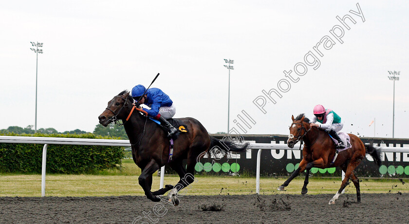 Storm-Damage-0001 
 STORM DAMAGE (Oisin Murphy) wins The Unibet Extra Place Offers Every Day Novice Stakes Div2
Kempton 2 Jun 2021 - Pic Steven Cargill / Racingfotos.com