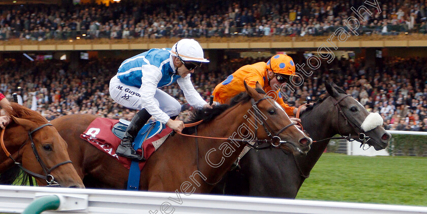 Lily s-Candle-0004 
 LILY'S CANDLE (right, Pierre-Charles Boudot) beats MATEMATICA (centre) and STAR TERMS (left) in The Qatar Prix Marcel Boussac
Longchamp 7 Oct 2018 - Pic Steven Cargill / Racingfotos.com