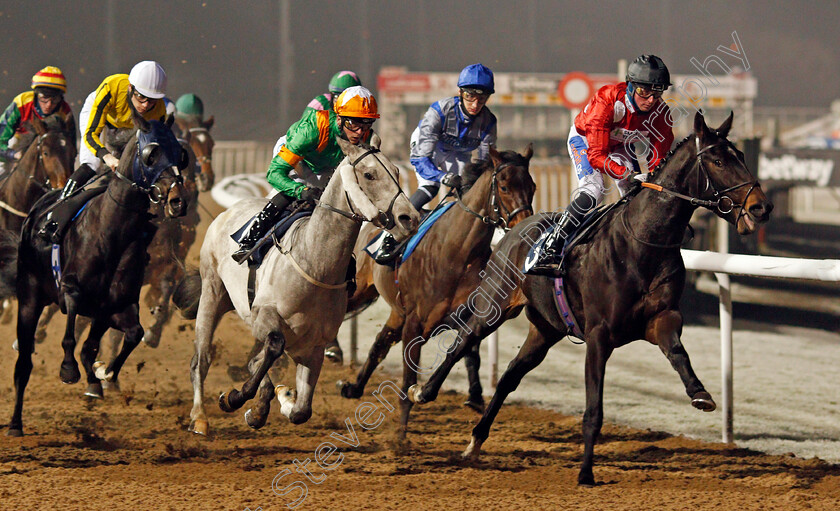 Be-My-Beau-and-Alba-De-Tormes-0001 
 BE MY BEAU (Harrison Shaw) leads ALBA DE TORMES (centre, Clifford Lee) 
Wolverhampton 7 Jan 2021 - Pic Steven Cargill / Racingfotos.com